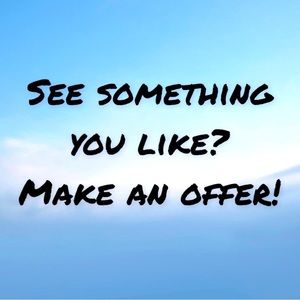 All reasonable offers considered